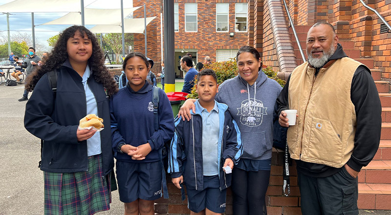 Holy Trinity Catholic Primary School Granville dedicated parents and students