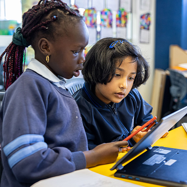 Holy Trinity Catholic Primary School Granville students learning in classroom