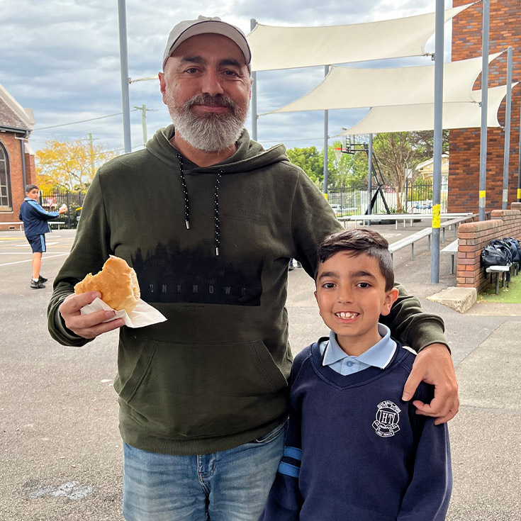 Holy Trinity Catholic Primary School Granville dedicated parent and student